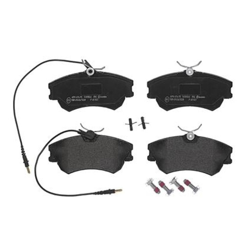 Remblokkenset Vooras Brembo premium