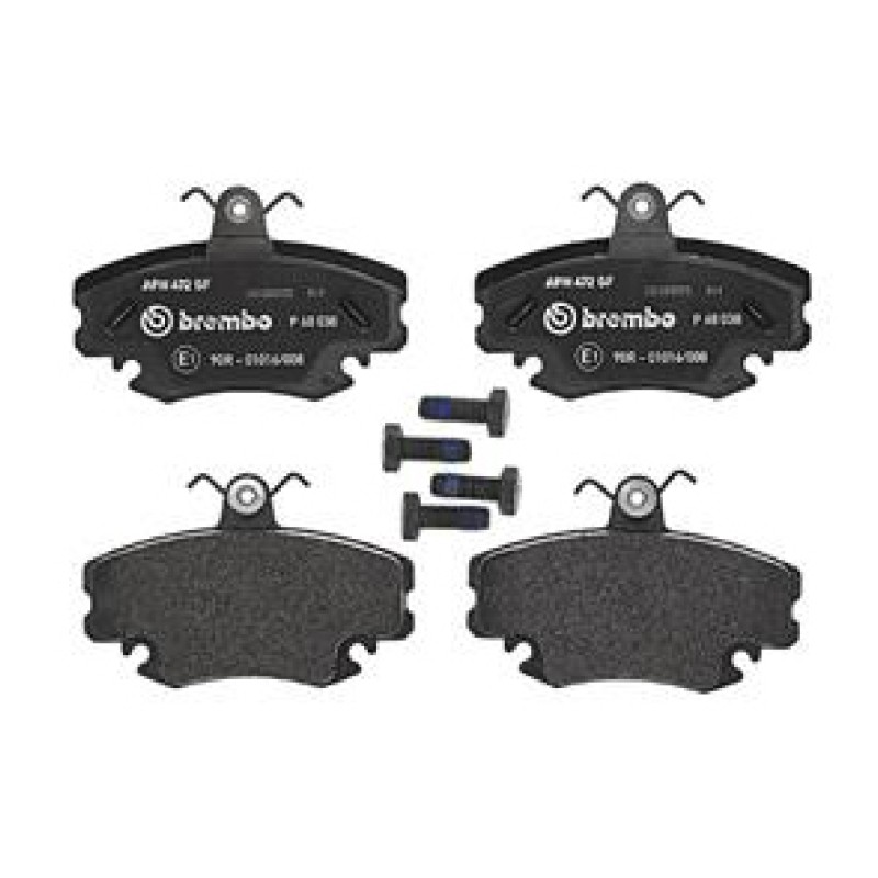 Remblokkenset Vooras Brembo premium