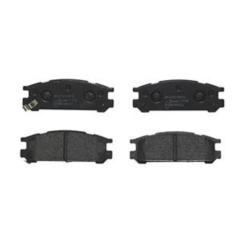Remblokkenset Achteras Brembo premium
