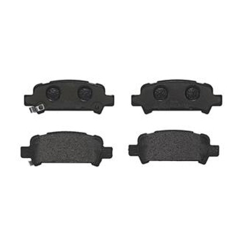 Remblokkenset Achteras Brembo premium