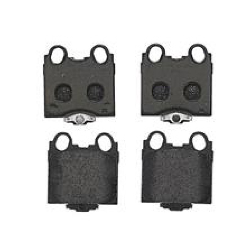 Remblokkenset Achteras Brembo premium