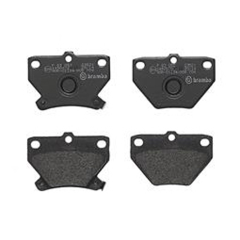 Remblokkenset Achteras Brembo premium