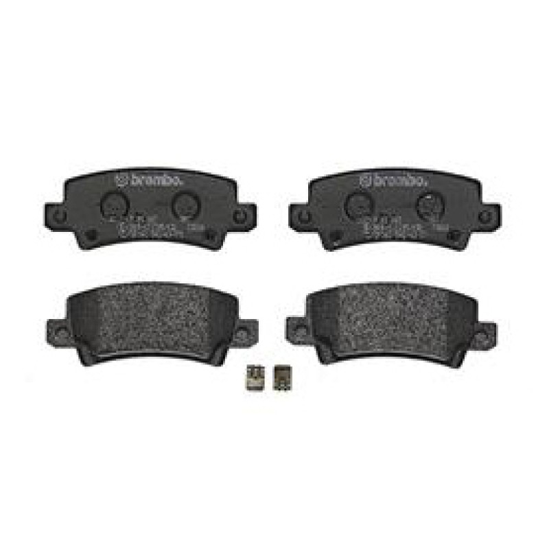 Remblokkenset Achteras Brembo premium