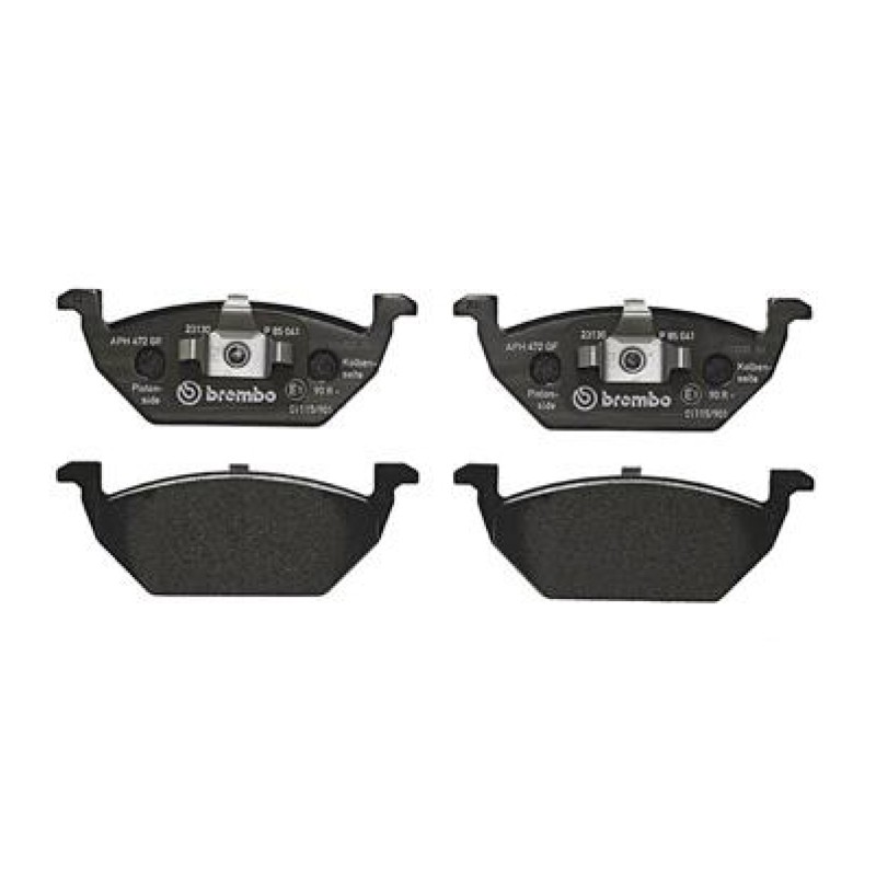Remblokkenset Vooras Brembo premium