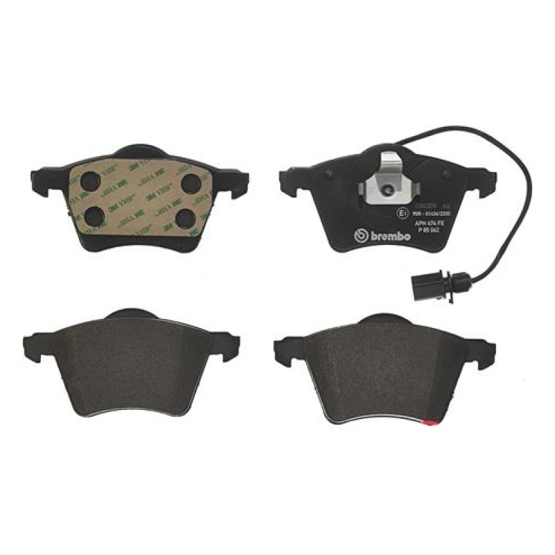 Remblokkenset Vooras Brembo premium