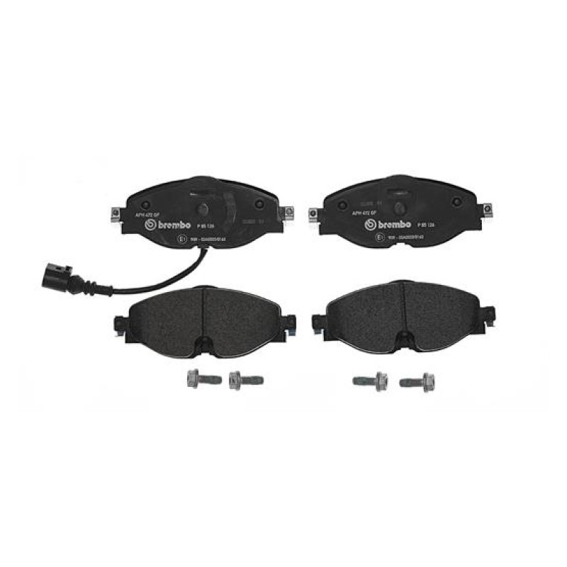 Remblokkenset Vooras Brembo premium