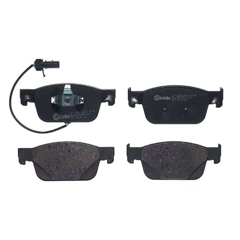 Remblokkenset Vooras Brembo premium
