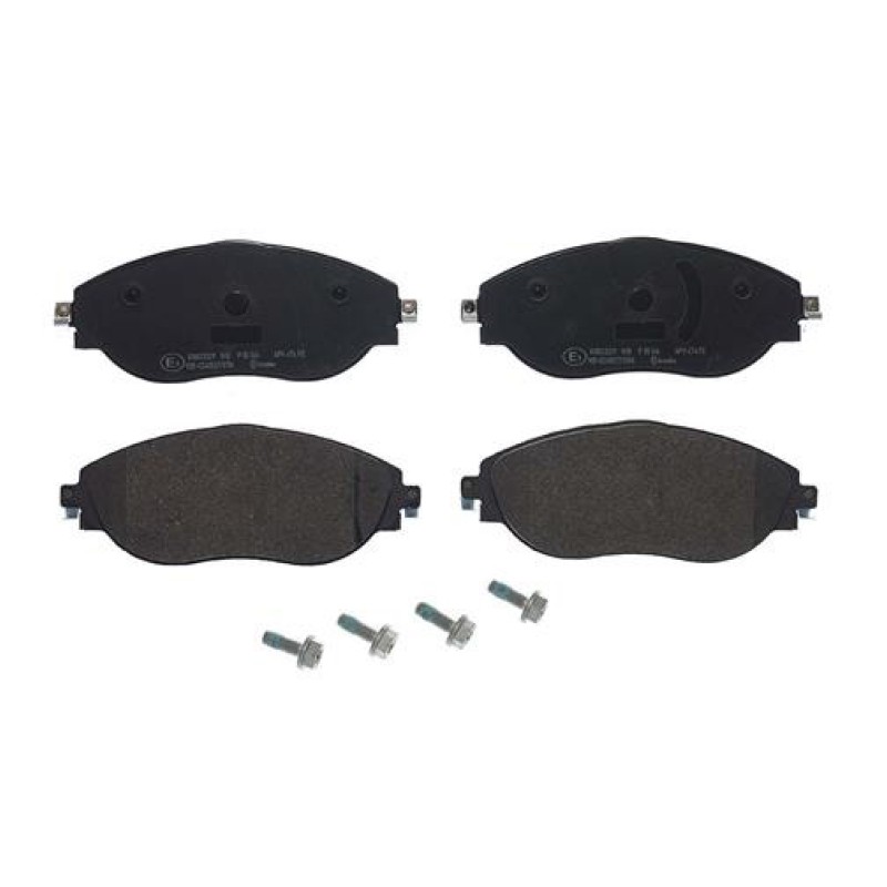 Remblokkenset Vooras Brembo premium