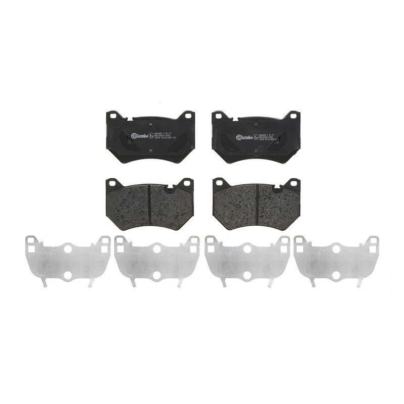Remblokkenset Vooras Brembo premium
