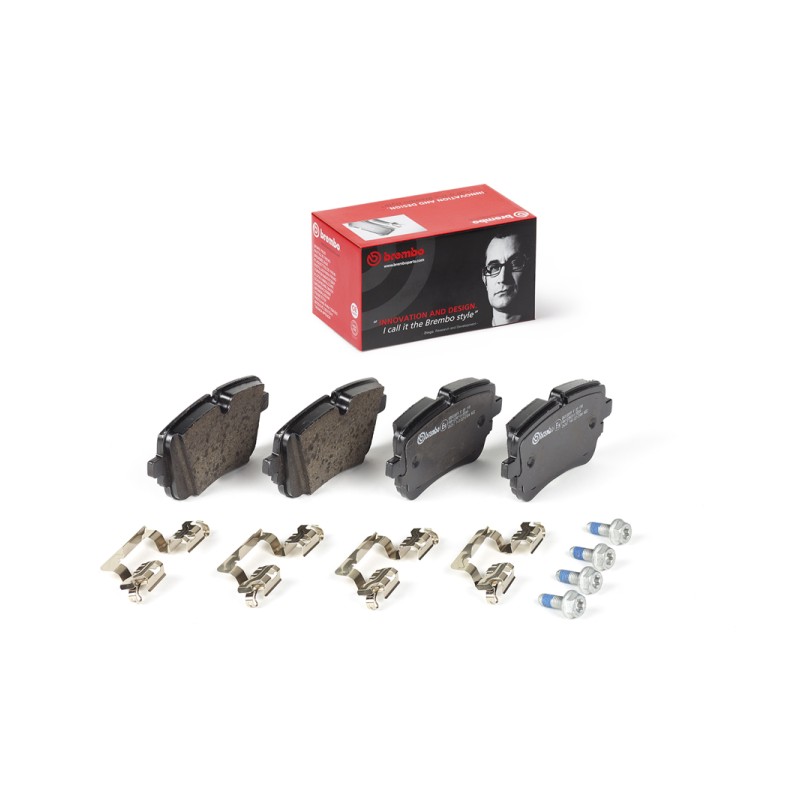 Remblokkenset Achteras Brembo premium