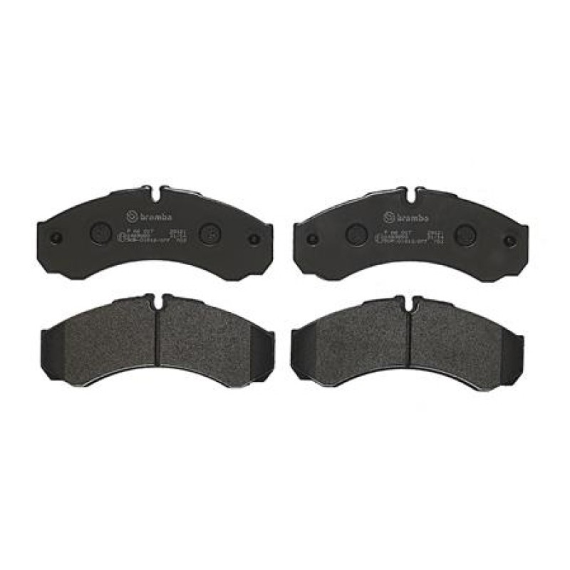 Remblokkenset Achteras Brembo premium
