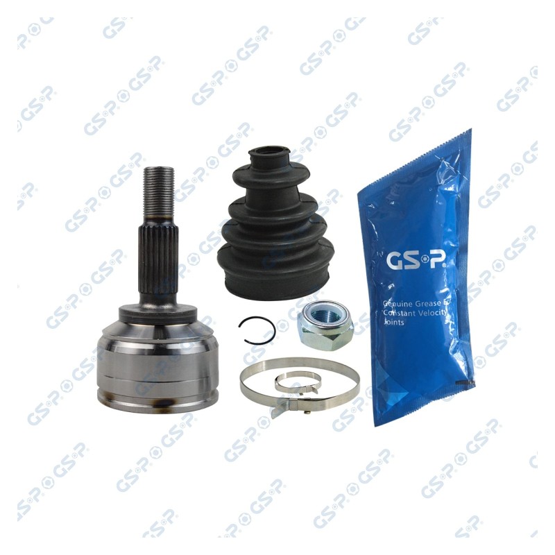 Homokineet reparatie set, aandrijfas Vooras links, Wielzijde