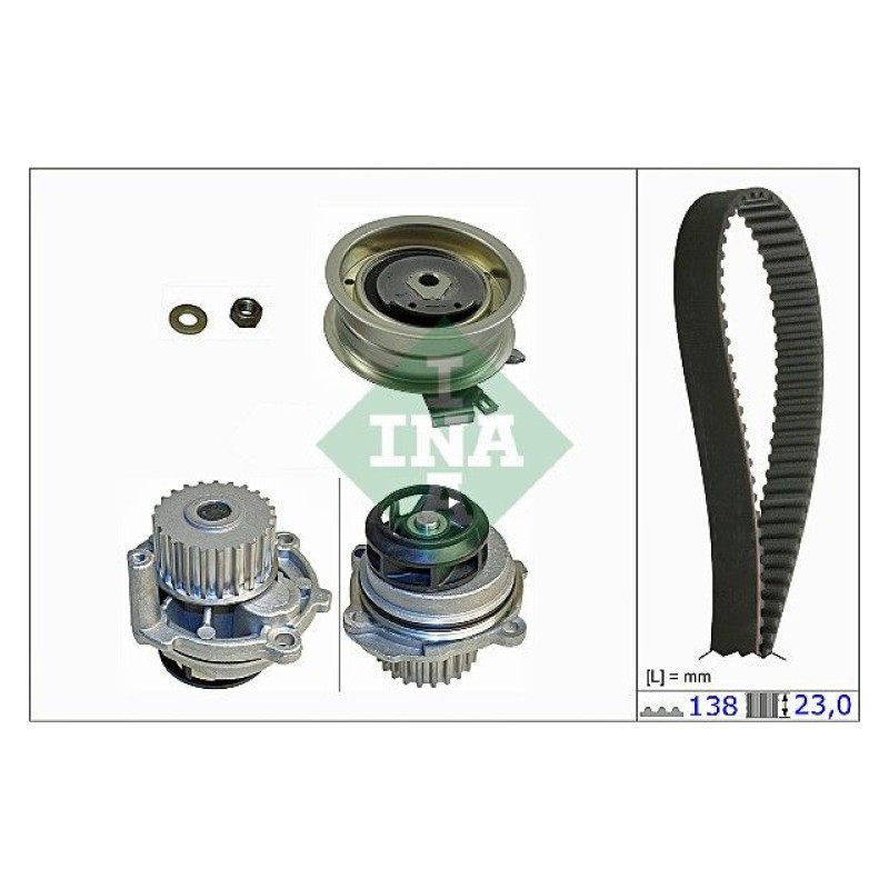 Waterpomp + distributieriem set