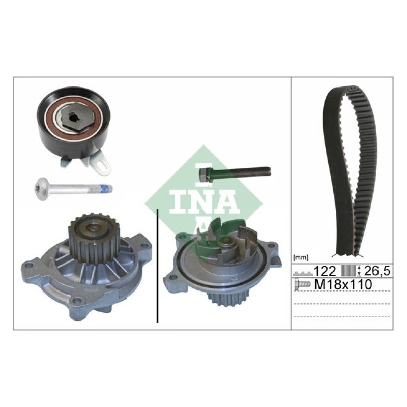 Waterpomp + distributieriem set