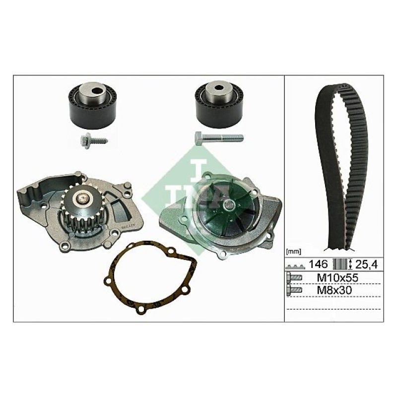 Waterpomp + distributieriem set