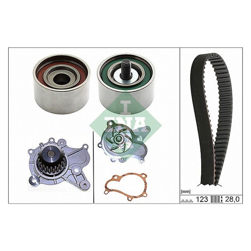 Waterpomp + distributieriem set