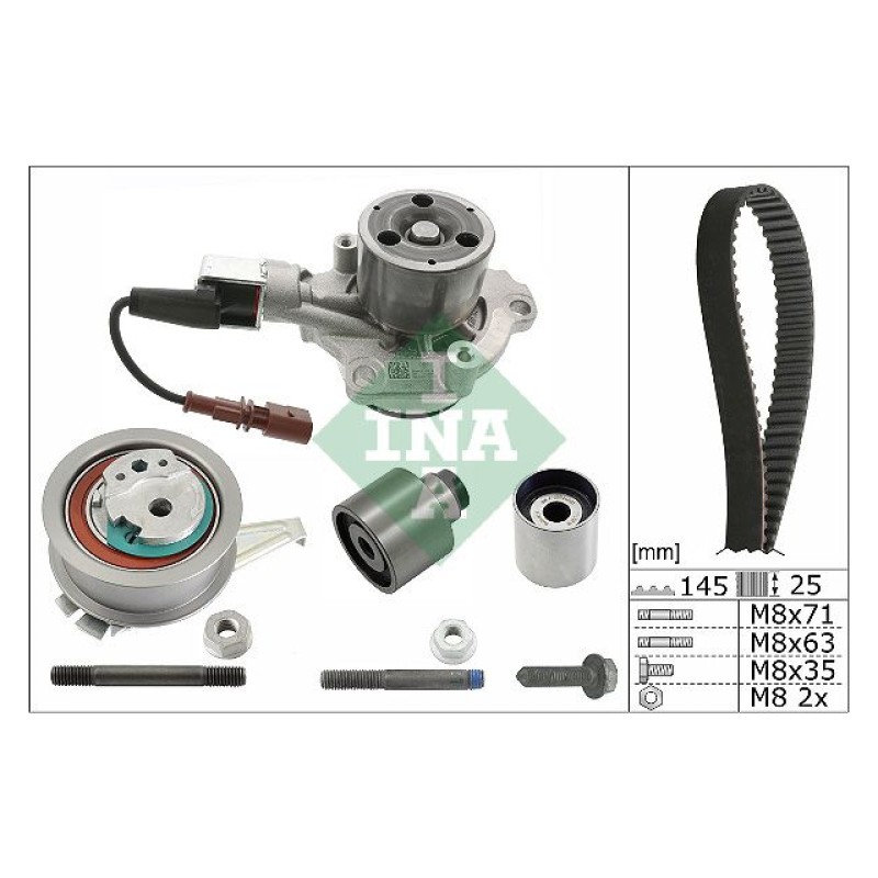 Waterpomp + distributieriem set