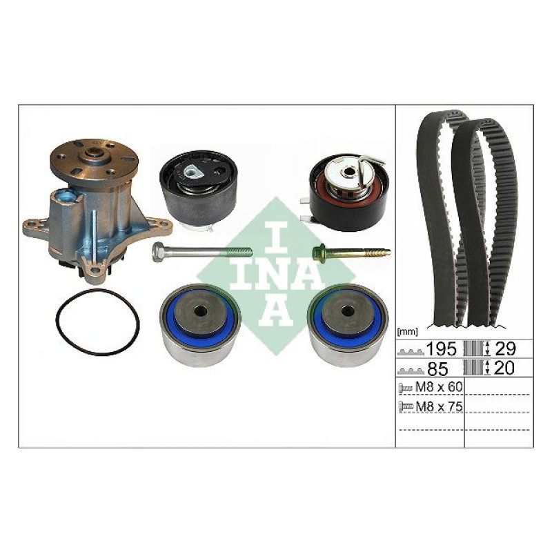 Waterpomp + distributieriem set