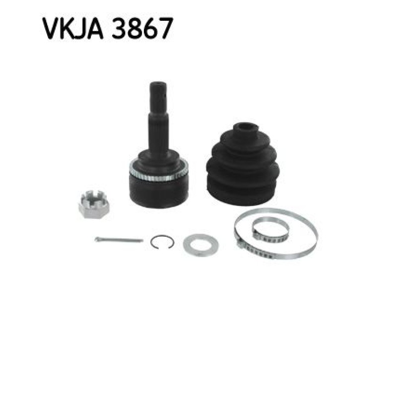 Homokineet reparatie set, aandrijfas Vooras, Wielzijde