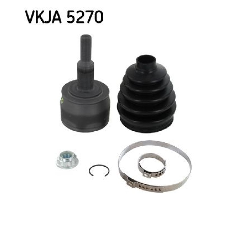 Homokineet reparatie set, aandrijfas Vooras, Wielzijde