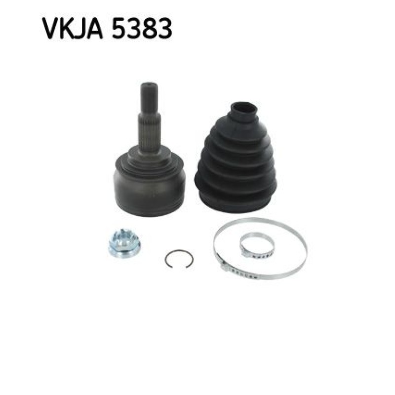 Homokineet reparatie set, aandrijfas Vooras, Wielzijde