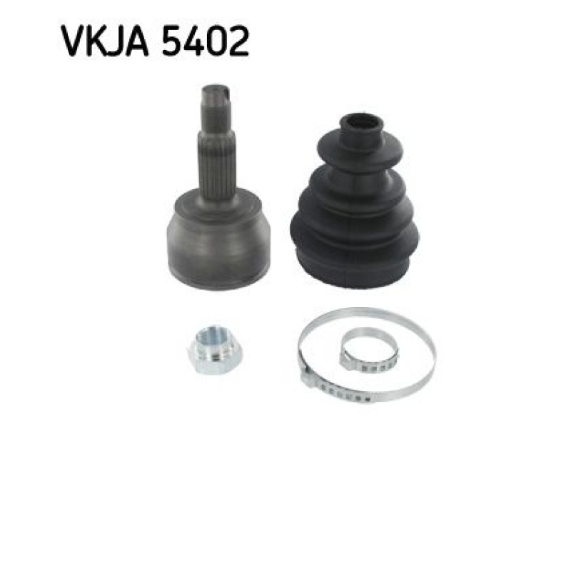 Homokineet reparatie set, aandrijfas Vooras, Wielzijde