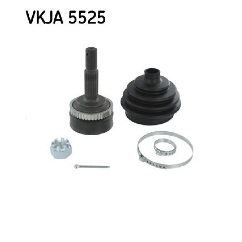 Homokineet reparatie set, aandrijfas Vooras, Wielzijde