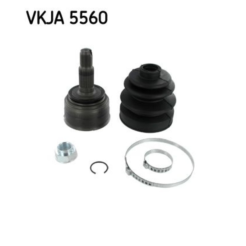 Homokineet reparatie set, aandrijfas Vooras, Wielzijde