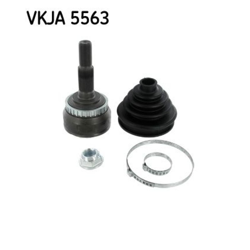 Homokineet reparatie set, aandrijfas Vooras, Wielzijde