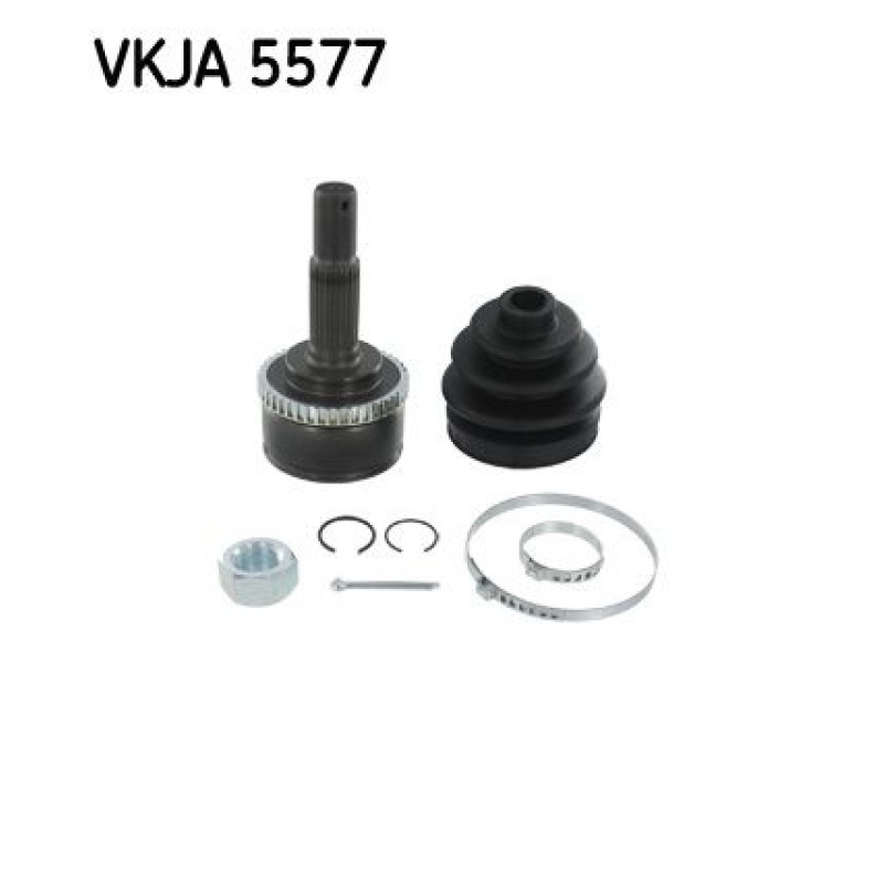 Homokineet reparatie set, aandrijfas Vooras, Wielzijde