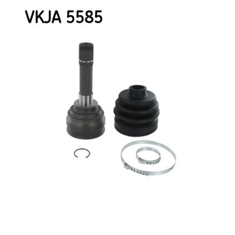 Homokineet reparatie set, aandrijfas Vooras, Wielzijde