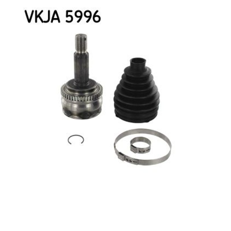 Homokineet reparatie set, aandrijfas Vooras, Wielzijde