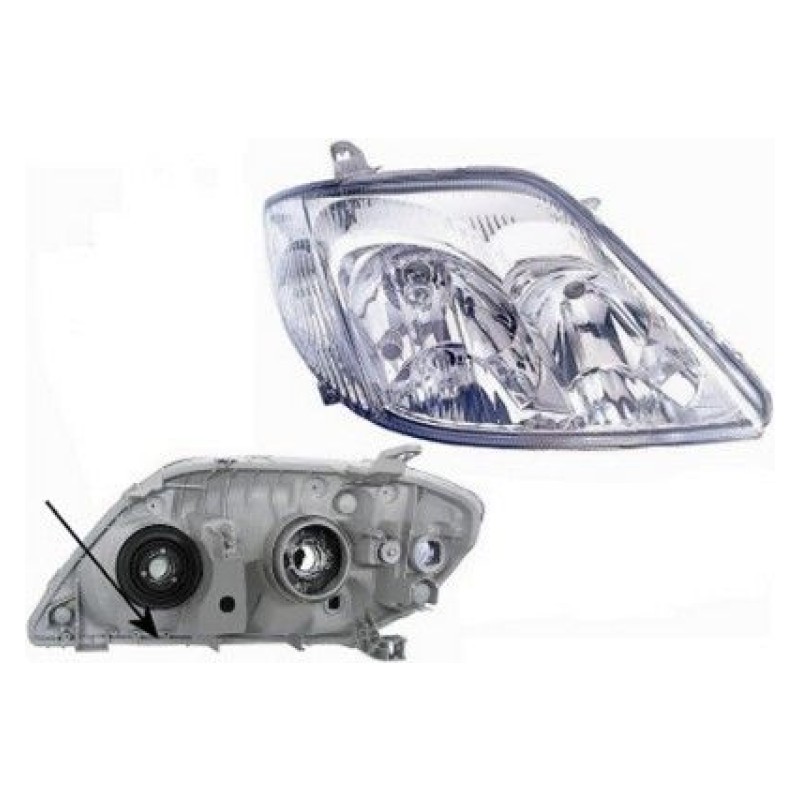 Koplamp rechts