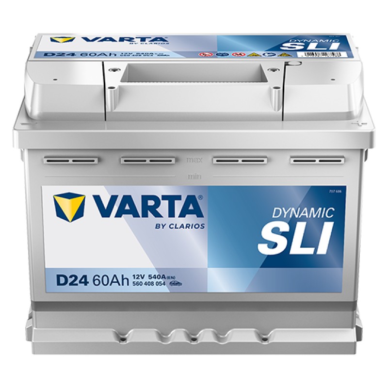 Accu 12 V 60 Ah - SLI